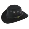 Black Traveler Hat - Suede Breezer Explorer Reference: 1784 | Traclet Hatters