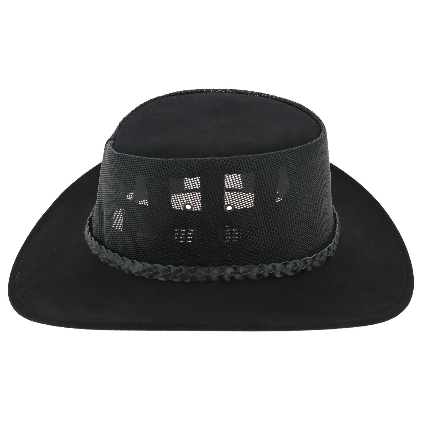 Black Traveler Hat - Suede Breezer Explorer Reference: 1784 | Traclet Hatters