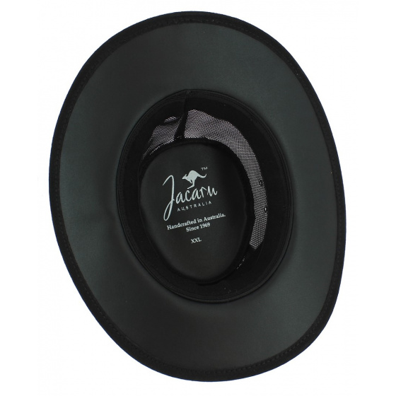 Black Traveler Hat - Suede Breezer Explorer