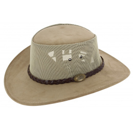 Chapeau traveller Beige - Suede Breezer Explorer