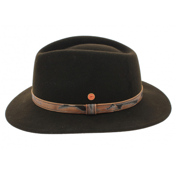 Mathes Brown Felt Hat - Mayser Mathes Brown Felt Hat - Mayser