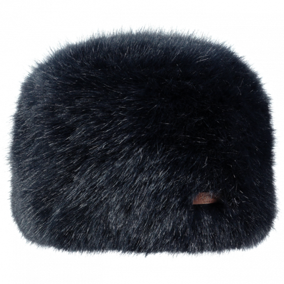 JOSH Navy Faux Fur Beanie Barts