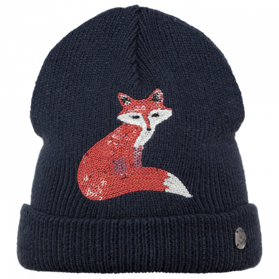 Hera fox beanie navy -Barts for children Hera fox beanie navy -Barts for children