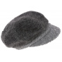 Carla Wool Newsboy Cap Anthracite - Mtm