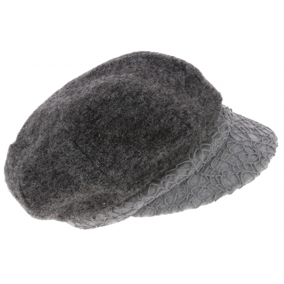 Casquette Gavroche Carla Laine Anthracite - Mtm Casquette Gavroche Carla Laine Anthracite - Mtm