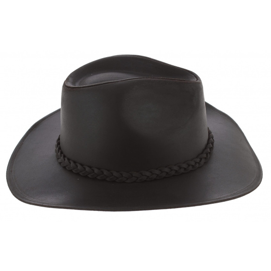 Chapeau cuir Mendota Buffalo stetson Chapeau cuir Mendota Buffalo stetson