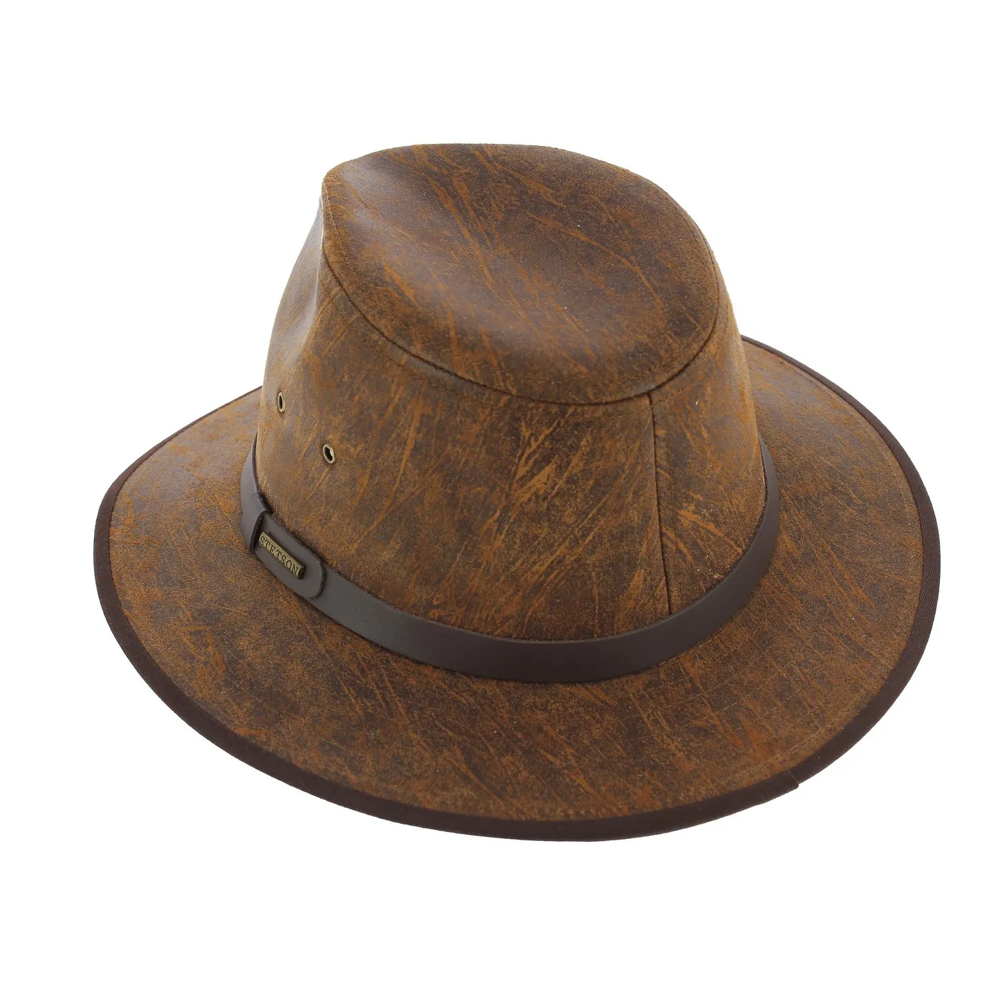 Stetson Mantoa leather hat Reference: 662 | Traclet Hat Shop