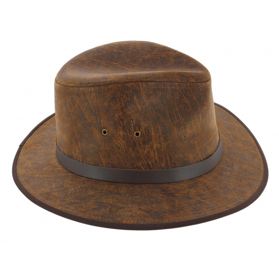 Chapeau stetson cuir Mantoa