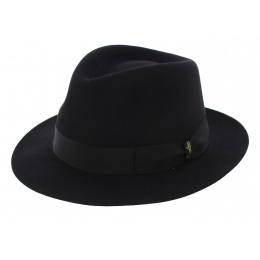 Fedora Borsalino Classic Hat Black