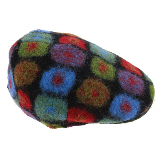 Casquette Plate Pinoza Laine - Traclet Casquette Plate Pinoza Laine - Traclet