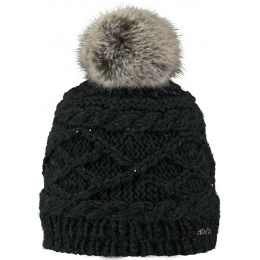 Kids Cortina Beanie with Pom Pom