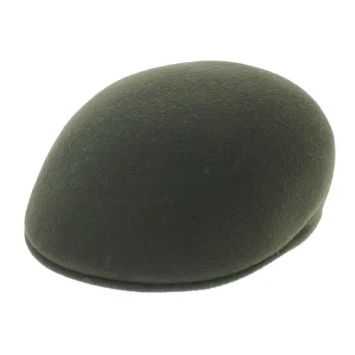 Casquette bombée laine rigide Loden-Fléchet Reference : 48 | Chapellerie Traclet