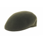 Rigid Wool Domed Cap Loden Khaki - Traclet