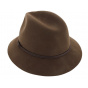 Traveller Emmet Brown Wool Felt Hat - Barts