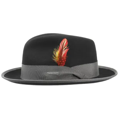 Chapeau Haledon noir Stetson Reference : 5042 | Chapellerie Traclet