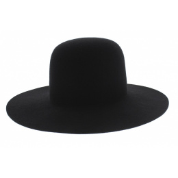 Marc Veyrat Child Hat Black Wool Felt - Traclet