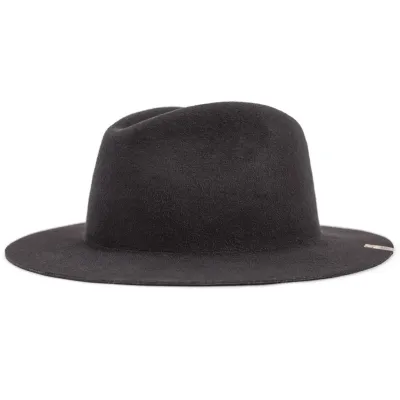 Mojave Traveller Hat Washed Black Wool Felt - Brixton Reference: 1946 | Traclet Hat Shop