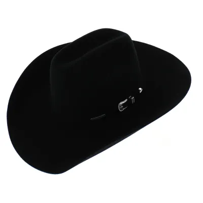 Black Cattleman Revolver Cowboy Hat - Stetson Reference: 7649 | Traclet Hat Shop