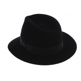 Fédora Toledo Black Felt Hat - Stetson