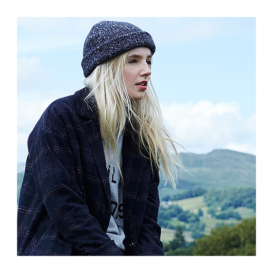 Long Heather Beanie - Traclet