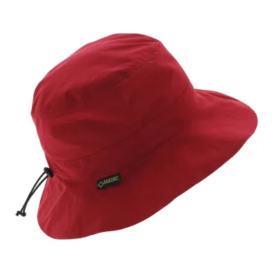 chapeau de pluie bob rouge - gore tex Reference : 268 | Chapellerie Traclet