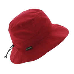 Red rain hat - Gore tex