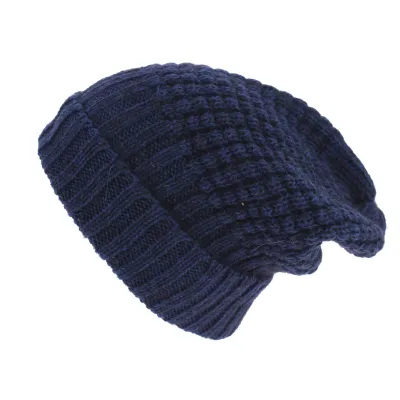 Bonnet Long Bellevarde Laine & Mohair Bleu - Traclet Reference : 6124 | Chapellerie Traclet