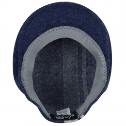 504 code stripe navy cap