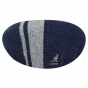 504 code stripe navy cap