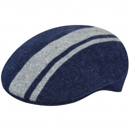 504 code stripe navy cap