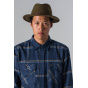 Messer Wool Felt Fedora Hat Olive - Brixton