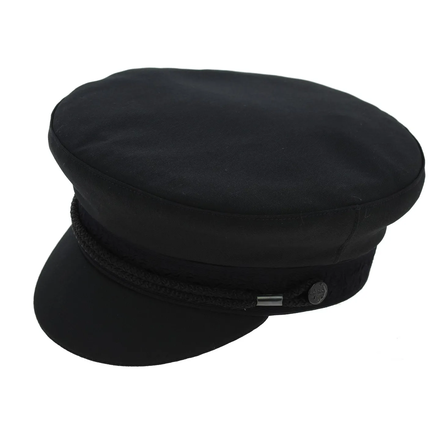 Casquette Marin Pornic Été Coton Noir - Traclet Reference : 1945 | Chapellerie Traclet