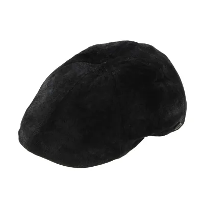 Casquette Bec de Canard Ruppin Cuir Marron - Göttmann Reference : 1372 | Chapellerie Traclet
