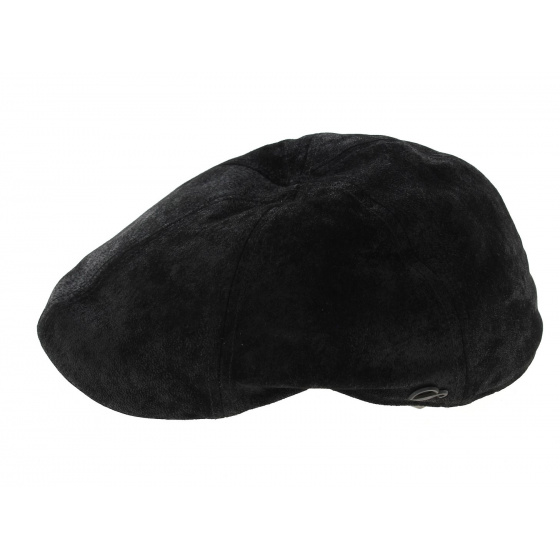Casquette Bec de Canard Ruppin Cuir noir - Göttmann