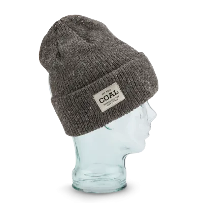 Bonnet Revers The Uniform Gris Laine - Coal Reference : 4979 | Chapellerie Traclet