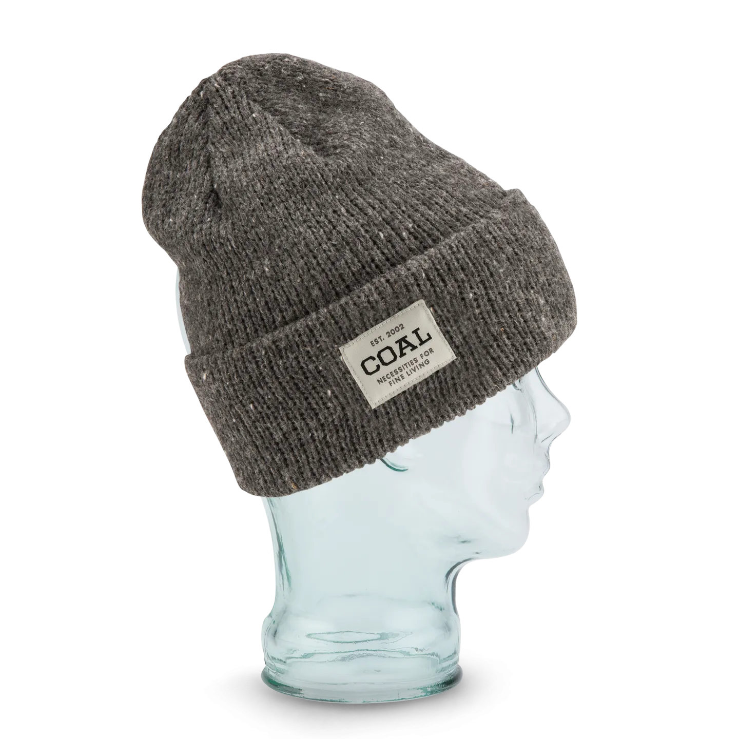 Bonnet Revers The Uniform Gris Laine - Coal Reference : 4979 | Chapellerie Traclet
