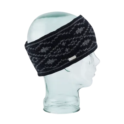 Bandeau The Whatcom Doublé Polaire Noir - Coal Reference : 7664 | Chapellerie Traclet