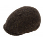 Hatteras Wolfhill Cap Heathered Brown Wool - Marone