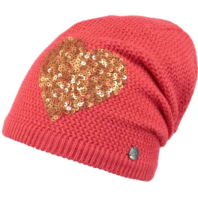 Bonnet Enfant Fable Acrylique Corail - Barts Reference : 4480 | Chapellerie Traclet