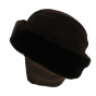 Brown Faux Fur Caucasus Ear-Flap Hat - Traclet