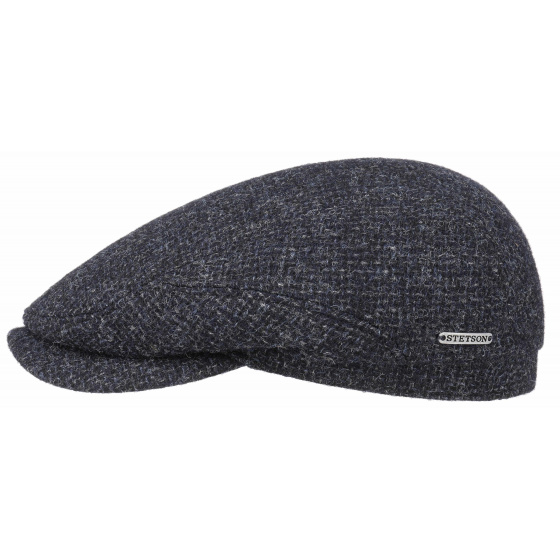 Drive Austin Flat Cap Wool Blue - Stetson