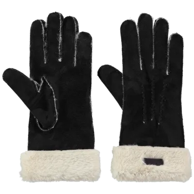 Moufle Cuir Fourrure Mouton Doublure Kangol Traclet Marron Reference : 308 | Chapellerie Traclet