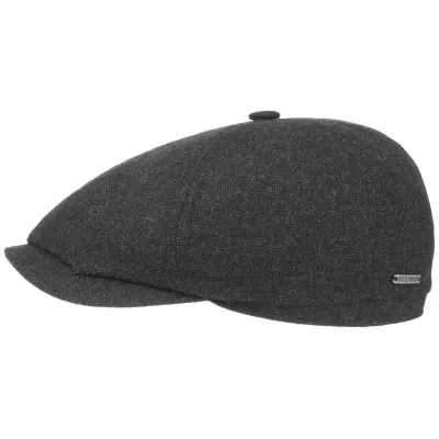 Stetson Hatteras Cap Anthracite Reference: 5679 | Chapellerie Traclet