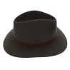 chapeau borsalino feutre poil rain proof olive - chapeau poil de lapin borsalino Reference : 2999 | Chapellerie Traclet
