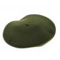 Green Amboise cushion - Heritage Laulhère