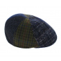 Domed Hooligan Patchwork Cap
