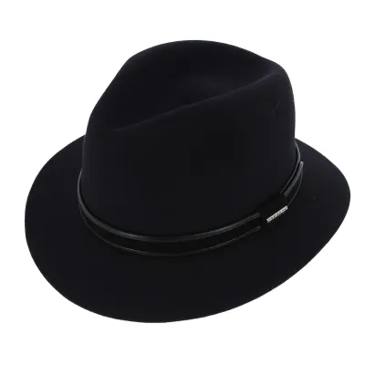 Chapeau Parkland Feutre Poil Marine - Stetson Reference : 5270 | Chapellerie Traclet