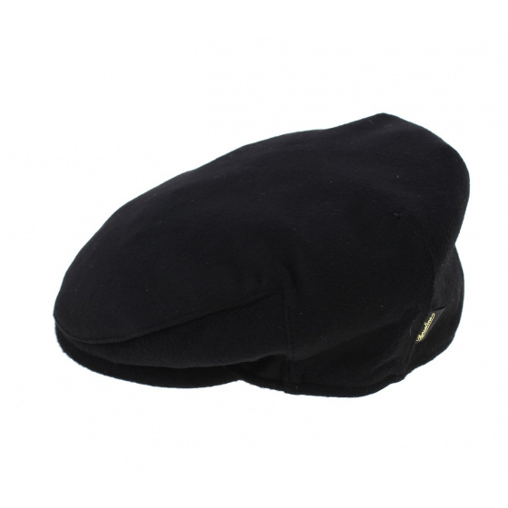 Casquette Plate Cachemire Borsalino noir