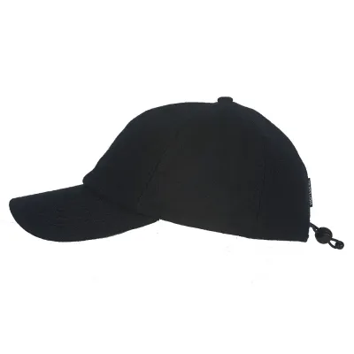 Lenox Black Cap by Hatland - ear flap cap Reference: 4304 | Traclet Hat Shop