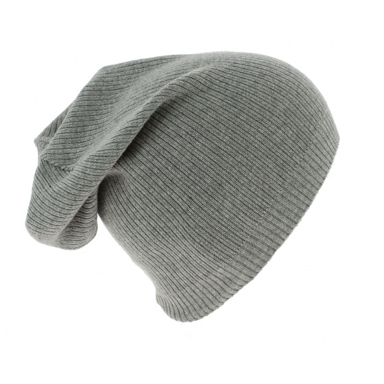 Grey mel beanie